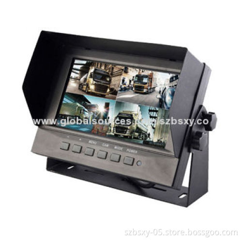 7-inch Digital Waterproof Monitor for Fire Trucks